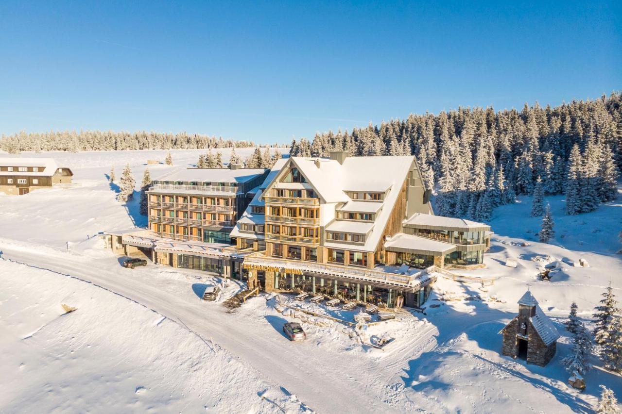 Erlebachova Bouda, Hotel - Resort Svaty Frantisek Spindleruv Mlyn Bagian luar foto