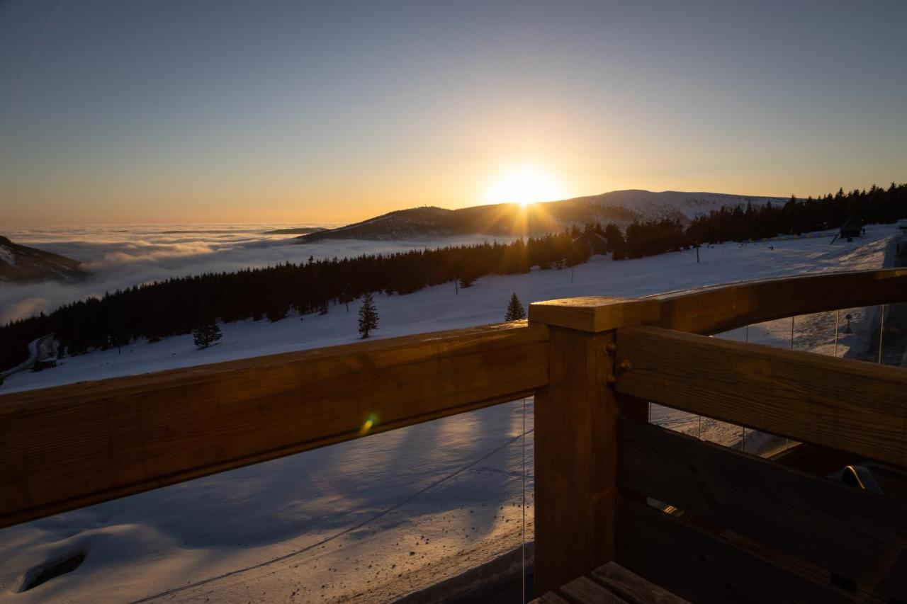 Erlebachova Bouda, Hotel - Resort Svaty Frantisek Spindleruv Mlyn Bagian luar foto