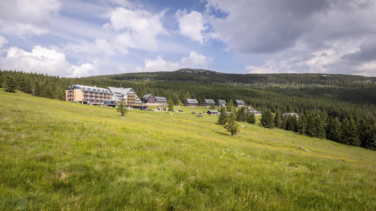 Erlebachova Bouda, Hotel - Resort Svaty Frantisek Spindleruv Mlyn Bagian luar foto